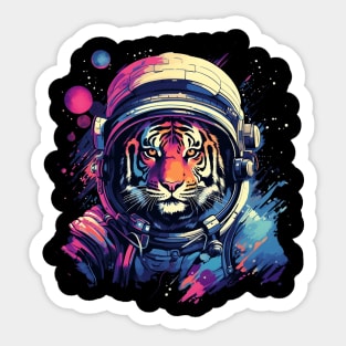 space tiger Sticker